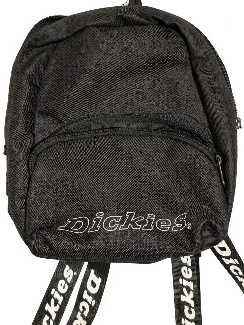 Dickies Black Mini Backpack with Branded Straps